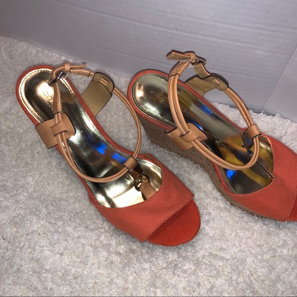 Coach wedge sandals women's lindle platform - Picture 9 of 16